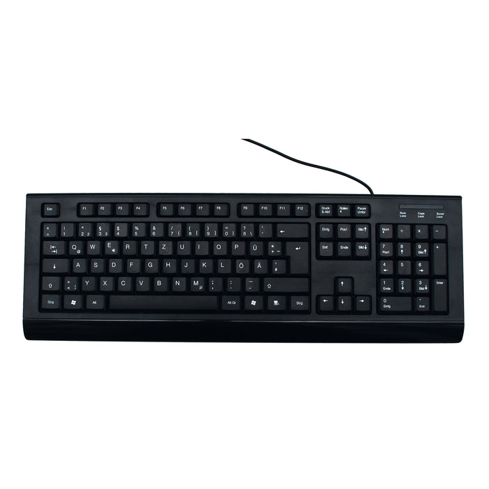 EAN 4260283117758 - MediaRange MROS101 teclado Oficina USB QWERTZ Alemán Negro imagen 2
