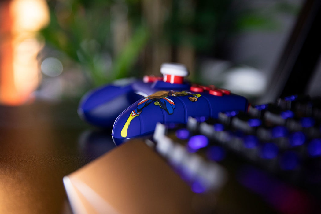 EAN 3328170287388 - Konix My Hero Academia KX MHA SW/PC GAMEPAD BLUE Azul, Rojo USB Analógico/Digital Nintendo Switch, PC imagen 8