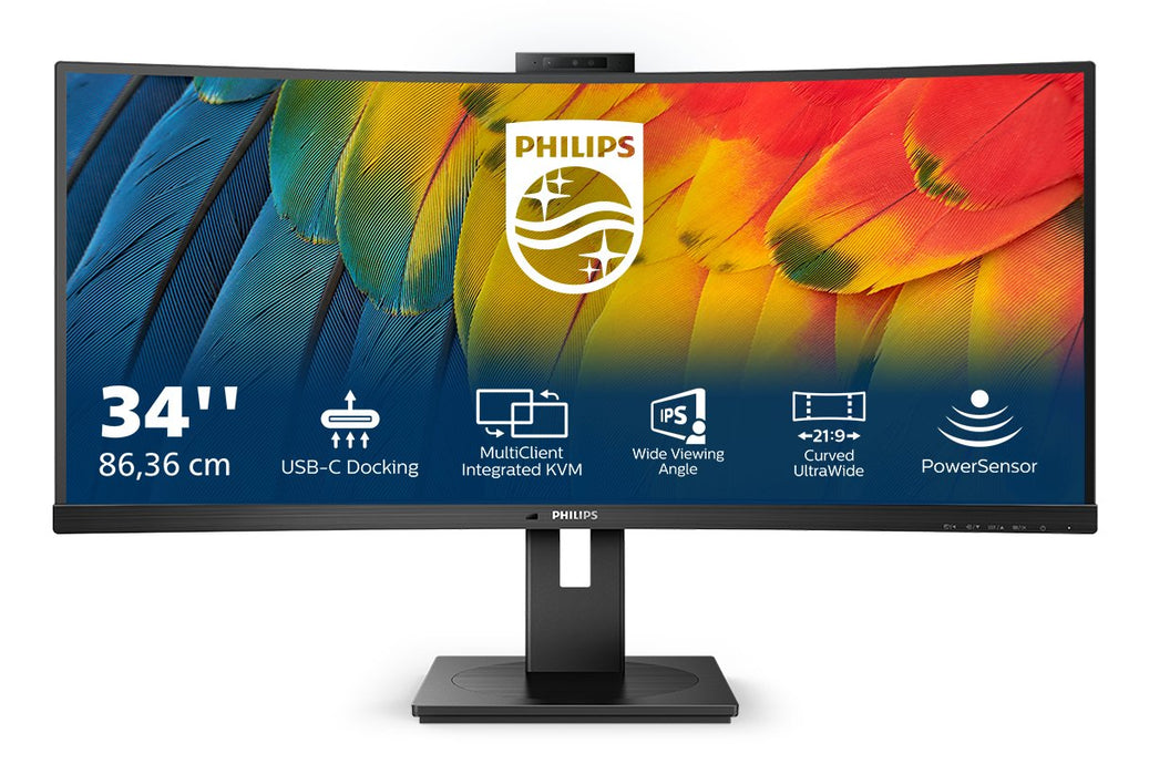 EAN 8712581796525 - Philips 5000 series 34B1U5600CH/00 LED display 86,4 cm (34") 3440 x 1440 Pixeles Wide Quad HD LCD Negro imagen 2