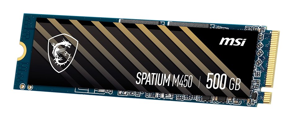 EAN 4711377022477 - MSI Spatium M450 PCIe 4.0 NVMe M.2 500GB PCI Express 4.0 3D NAND imagen 4