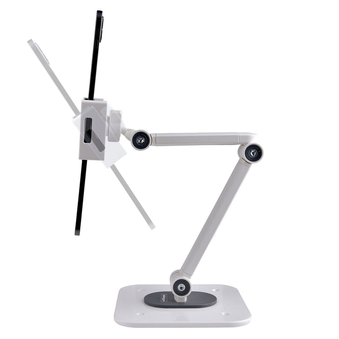 EAN 0065030895811 - StarTech.com ADJ-TABLET-STAND-W mueble y soporte para dispositivo multimedia Blanco Tableta Carro para ad imagen 5