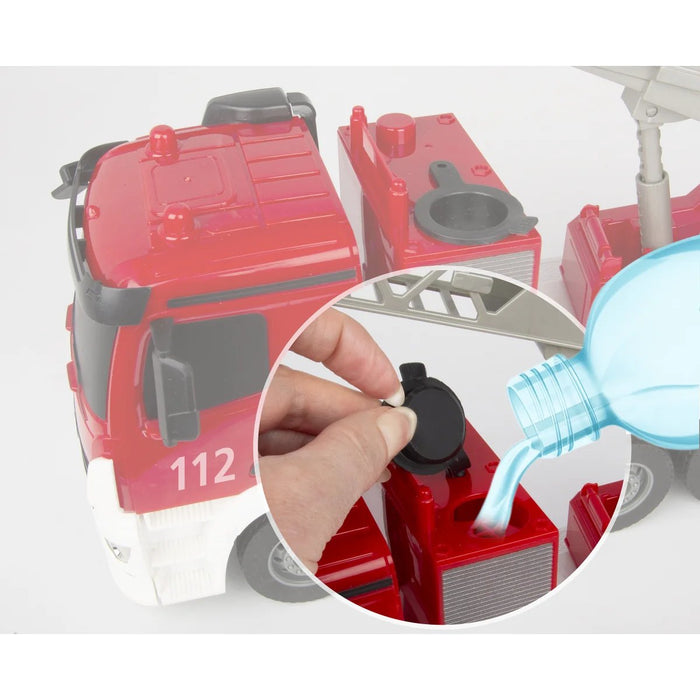 EAN 4042774474539 - Jamara Mercedes-Benz Antos modelo controlado por radio Camión de bomberos Motor eléctrico 1:26 imagen 24