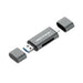 EAN 6922794736542 - Vention CCJH0 lector de tarjeta USB Type-A/USB Type-C/Micro-USB Gris imagen 4