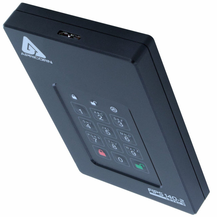 EAN 708326914741 - Apricorn Aegis Fortress L3 4 TB USB tipo A a USB tipo C 3.2 Gen 1 (3.1 Gen 1) Negro imagen 4