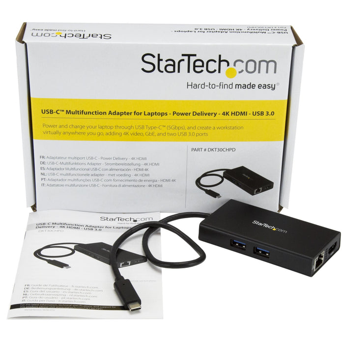 EAN 0065030864978 - StarTech.com DKT30CHPD base para portátil y replicador de puertos Alámbrico USB 3.2 Gen 1 (3.1 Gen 1) Typ imagen 8