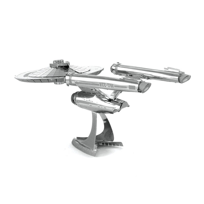 EAN 0032309012804 - Metal Earth Enterprise NCC-1701 Maqueta de transbordador Kit de montaje imagen 4