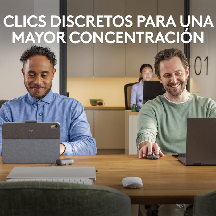 EAN 5099206111745 - Logitech 910-006930 ratón Oficina mano derecha RF Wireless + Bluetooth Laser 8000 DPI imagen 12