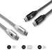 EAN 8436586740672 - SUBBLIM PACK 2 CABLES USB TIPO USB-C A USB-C 1 M BLACK/SILVER cable USB imagen 1