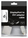 EAN 8716309078740 - Gembird A-DPM-DVIF-002-W adaptador de cable de vídeo 0,1 m DisplayPort DVI Blanco imagen 2