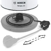 EAN 4242005253241 - Bosch TWK3P421 tetera eléctrica 1,7 L 2400 W Negro, Blanco imagen 3