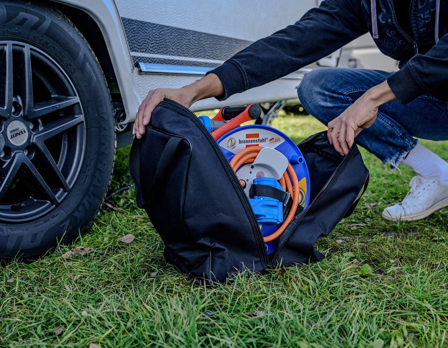 EAN 4007123683192 - Brennenstuhl 1510010 accesorio para enrollacables Bolsa de almacenamiento para enrollacables Negro 1 piez imagen 2