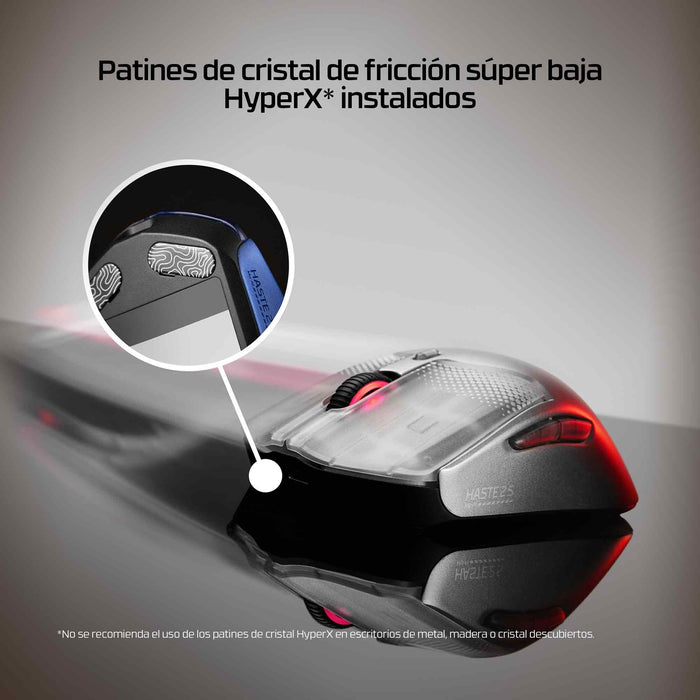 EAN 197961217414 - HyperX Pulsefire Haste 2 S Wireless Navy Gaming Mouse ratón Juego Ambidextro RF Wireless + Bluetooth + USB imagen 9