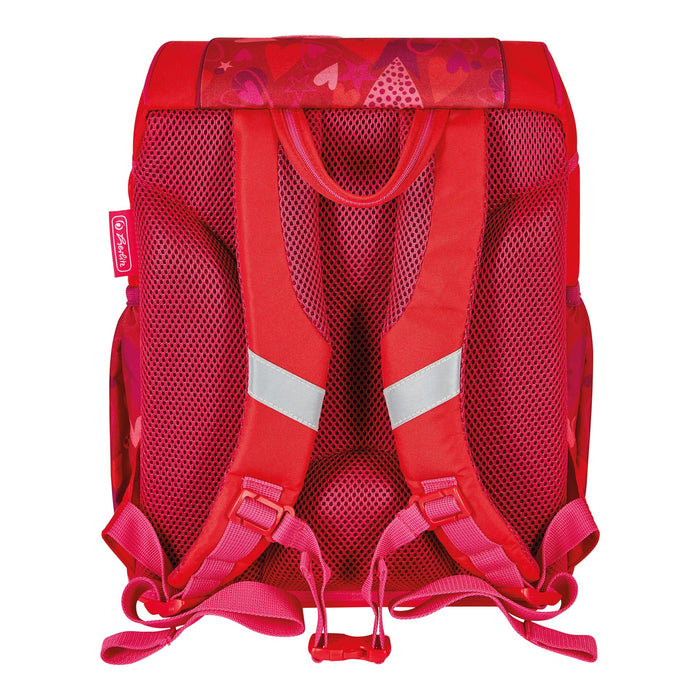 EAN 4008110284392 - Herlitz UltraLight Plus Sweet Hearts juego de mochila escolar Chica Poliéster Rojo imagen 2