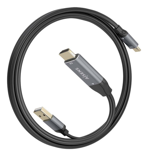 EAN 8435739901564 - AISENS A109-0871 adaptador de cable de vídeo 1,8 m HDMI + USB USB Tipo C imagen 2