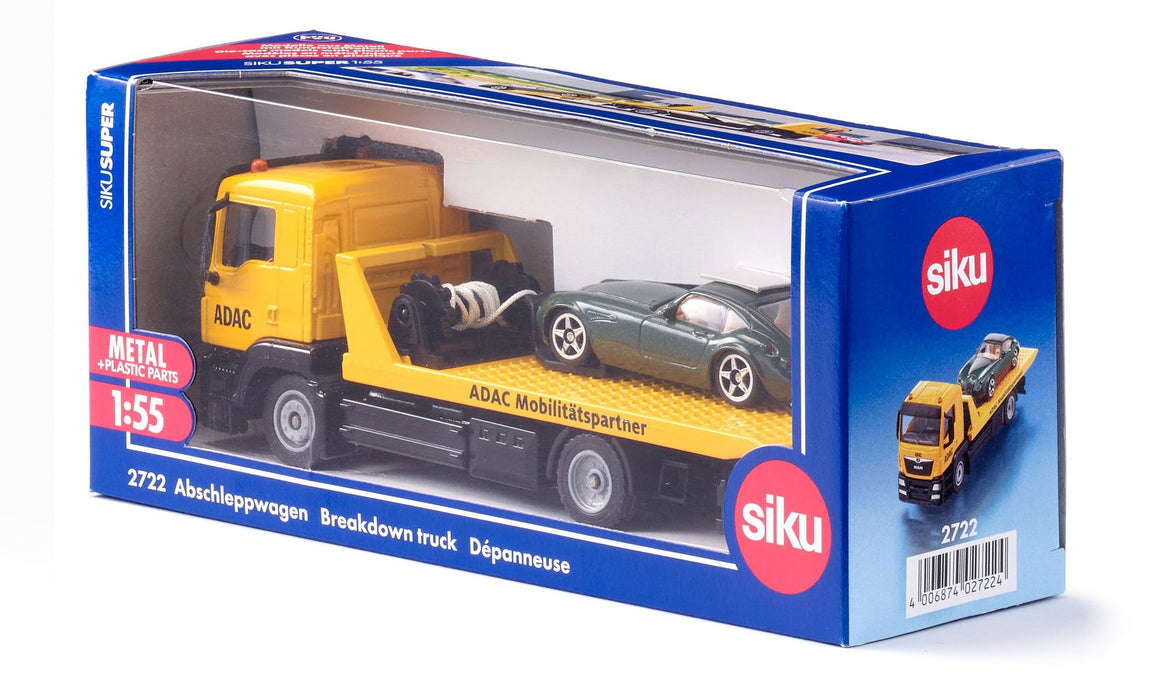 EAN 4006874027224 - Siku MAN breakdown truck ADAC Set de modelos a escala de coches Previamente montado 1:55 imagen 6