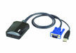 EAN 672792403736 - ATEN CV211 cable para video, teclado y ratón (kvm) Negro, Azul imagen 1