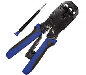 EAN 4015867593615 - Equip 129404 crimpadora Herramienta para prensar Negro, Azul imagen 1