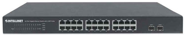 EAN 0766623561044 - Intellinet 561044 switch No administrado L2 Gigabit Ethernet (10/100/1000) 1U Negro imagen 5
