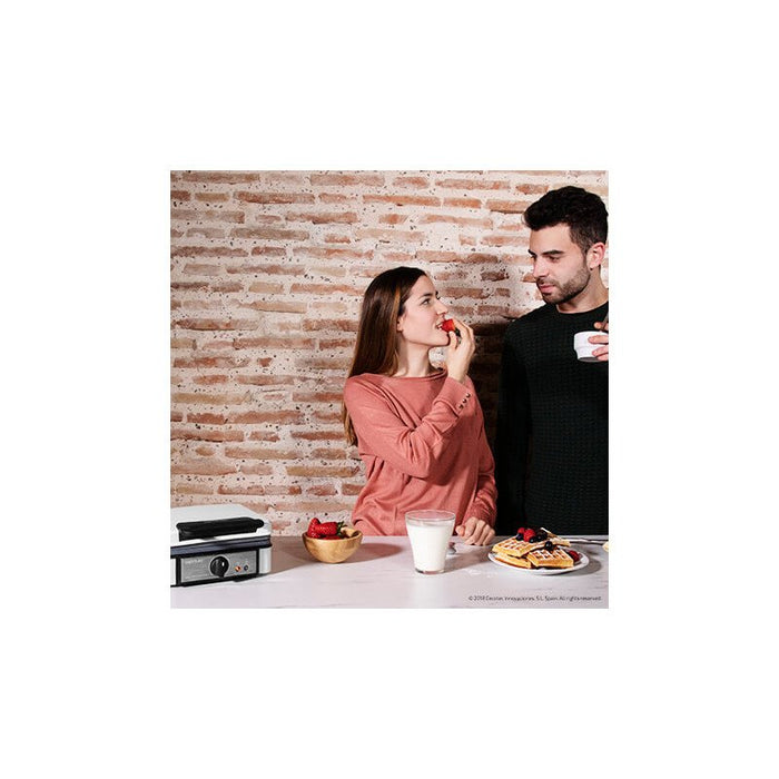 EAN 8435484080064 - Cecotec Fun Gofrestone Double 2 barquillo(s) Gris, Blanco imagen 6