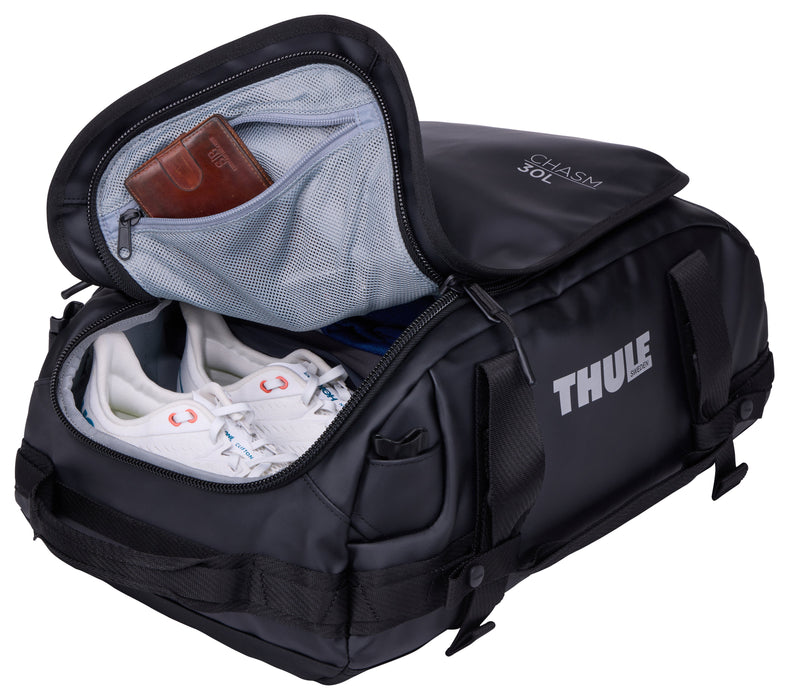 EAN 0085854257480 - Thule Chasm TDSD301 Black bolso de lona 30 L Poliéster Negro imagen 15