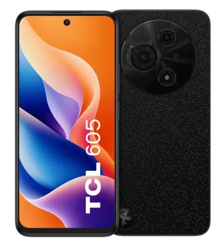 EAN 4894461787633 - TCL 605 17 cm (6.7") SIM doble Android 15 4G USB Tipo C 8 GB 256 GB 5200 mAh Negro imagen 1