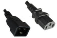 EAN 5712505452080 - Microconnect PE030610 cable de transmisión Negro 1 m C13 acoplador C20 acoplador imagen 1
