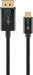 EAN 4040849757044 - Goobay 75704 adaptador de cable de vídeo 1 m USB Tipo C DisplayPort Negro imagen 1