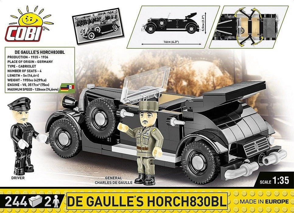 EAN 5902251022617 - COBI De Gaulle's Horch830BL imagen 5
