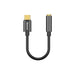 EAN 6953156297845 - Baseus CATL54-01 cambiador de género para cable Type-C 3.5mm Negro imagen 1