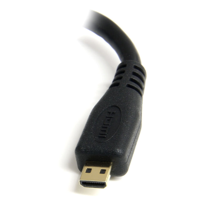EAN 0065030844710 - StarTech.com HDADFM5IN cable HDMI 0,127 m HDMI tipo A (Estándar) HDMI tipo D (Micro) Negro imagen 3