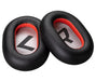 EAN 0197497572179 - Poly Voyager 8200 Black Leatherette Ear Cushions (2 Pieces) Juego de fundas protectoras desechables imagen 1