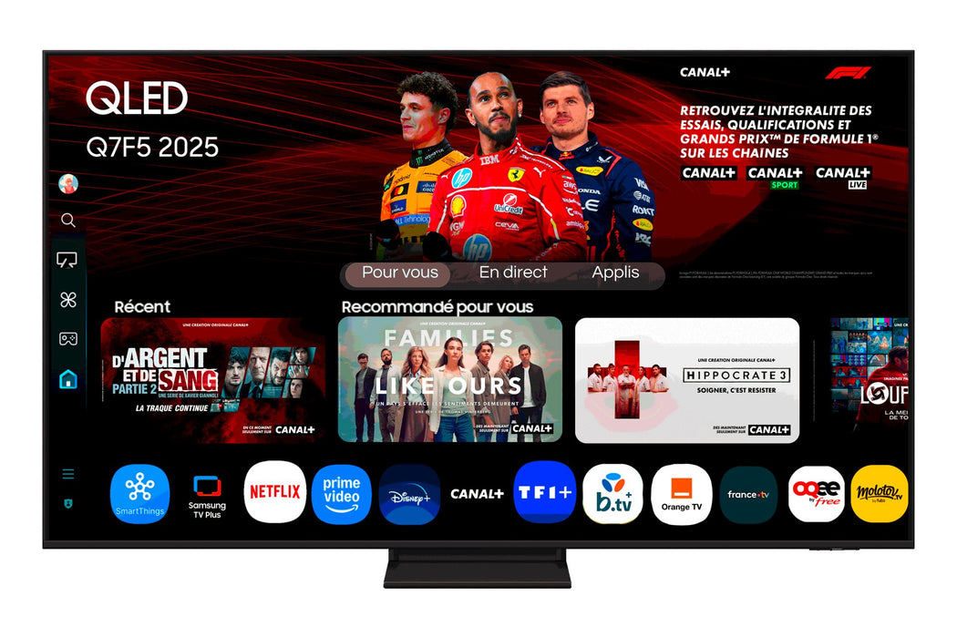 EAN 8806097124474 - Samsung TQ75Q7F5AU 190,5 cm (75") 4K Ultra HD Smart TV Wifi Negro imagen 1