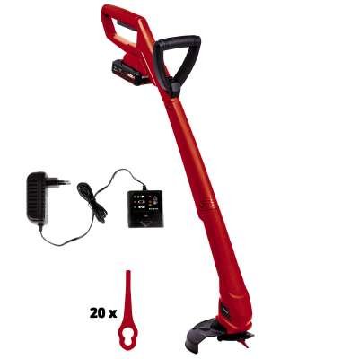 EAN 4006825626575 - Einhell GC-CT 18/24 Li P 24 cm Batería Negro, Rojo imagen 5