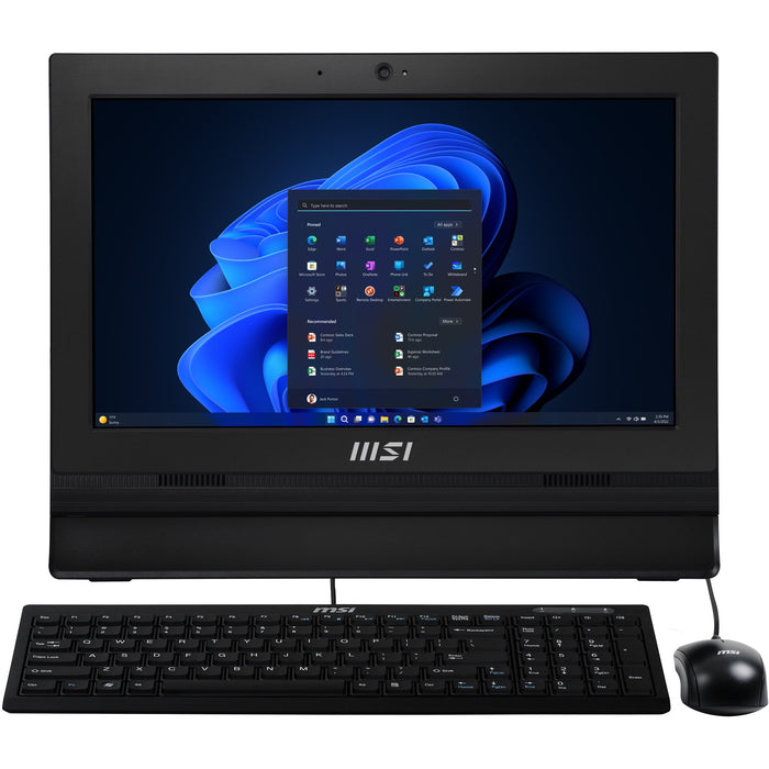 EAN 4711377323338 - MSI Pro AP162T ADL-042XEU All-in-One PC Intel® N N100 39,6 cm (15.6") 1920 x 1080 Pixeles Pantalla táctil imagen 4