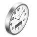 EAN 4047443517685 - Hama 00185878 reloj de mesa o pared Reloj analógico Alrededor Plata, Blanco imagen 2
