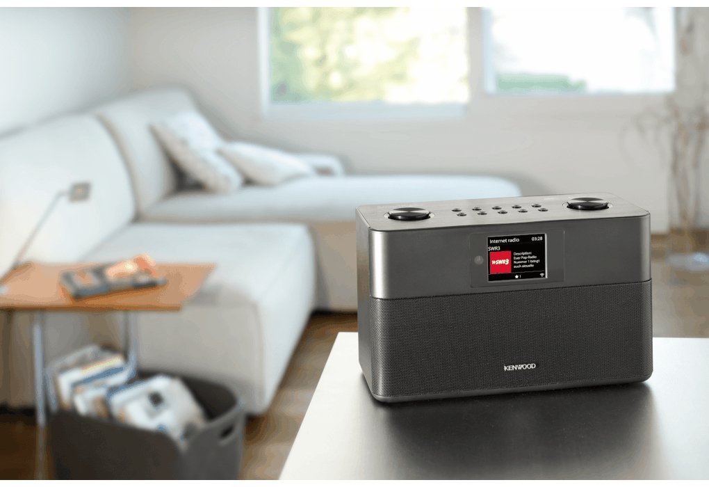 EAN 19048230805 - Kenwood CR-ST100S-B radio Internet Digital Negro imagen 5