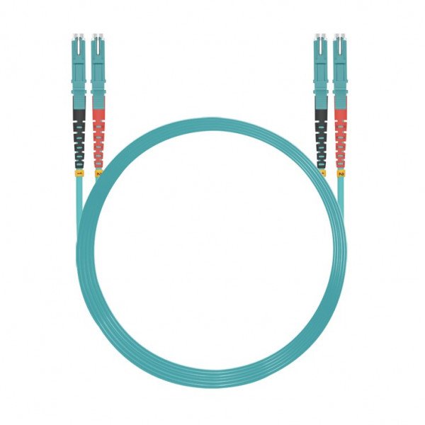 EAN 4005938546831 - Helos 254683 Cable de fibra óptica e InfiniBand 3 m E-2000 (LSH) Color aguamarina imagen 2