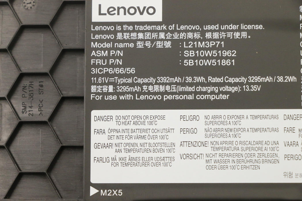 EAN 5715063305508 - Lenovo 5B10W51861 refacción para laptop Batería imagen 4