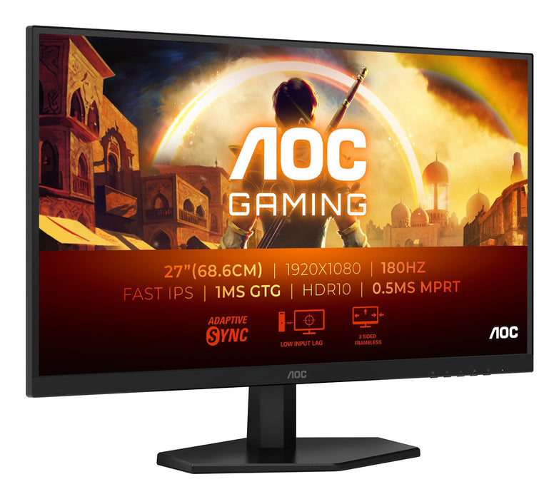 EAN 4038986642590 - AOC G4 27G42E pantalla para PC 68,6 cm (27") 1920 x 1080 Pixeles Full HD LCD Negro imagen 4