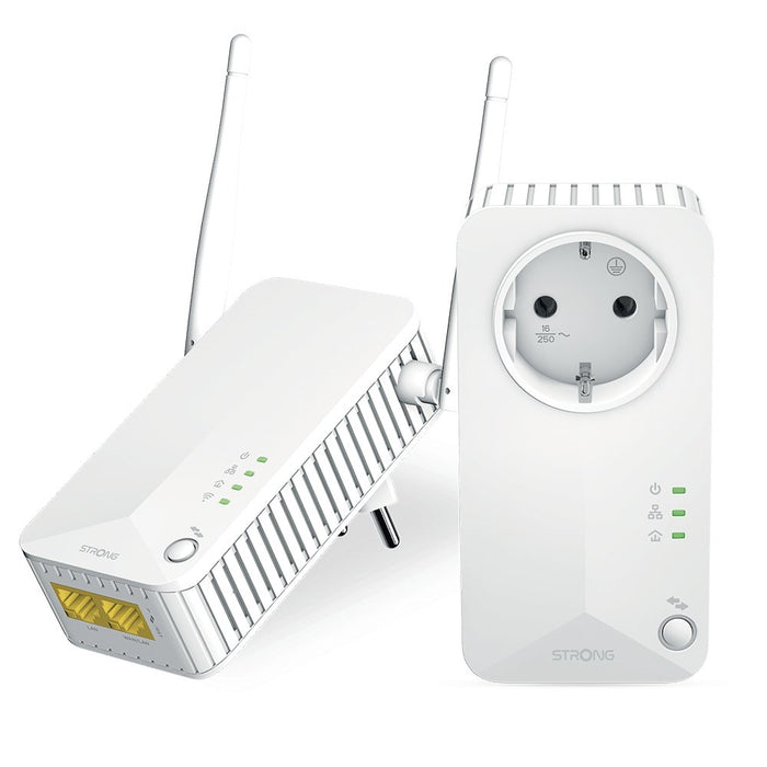 EAN 9120072375248 - Strong Powerline Wi-Fi 600 Kit 600 Mbit/s Ethernet Wifi Blanco imagen 1
