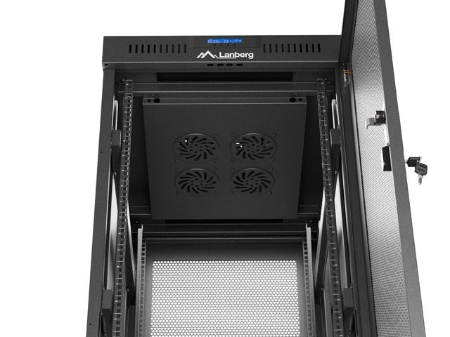 EAN 5901969446814 - Lanberg FF01-6832-23BL armario rack 32U Rack o bastidor independiente Negro imagen 9