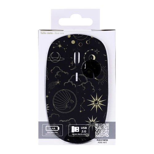 EAN 3303170114384 - T'nB MWXASTRO ratón Universal Ambidextro RF inalámbrico Óptico 1600 DPI imagen 5