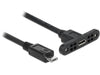 EAN 4043619852451 - DeLOCK 85245 cable USB USB 2.0 0,25 m Micro-USB B Negro imagen 1