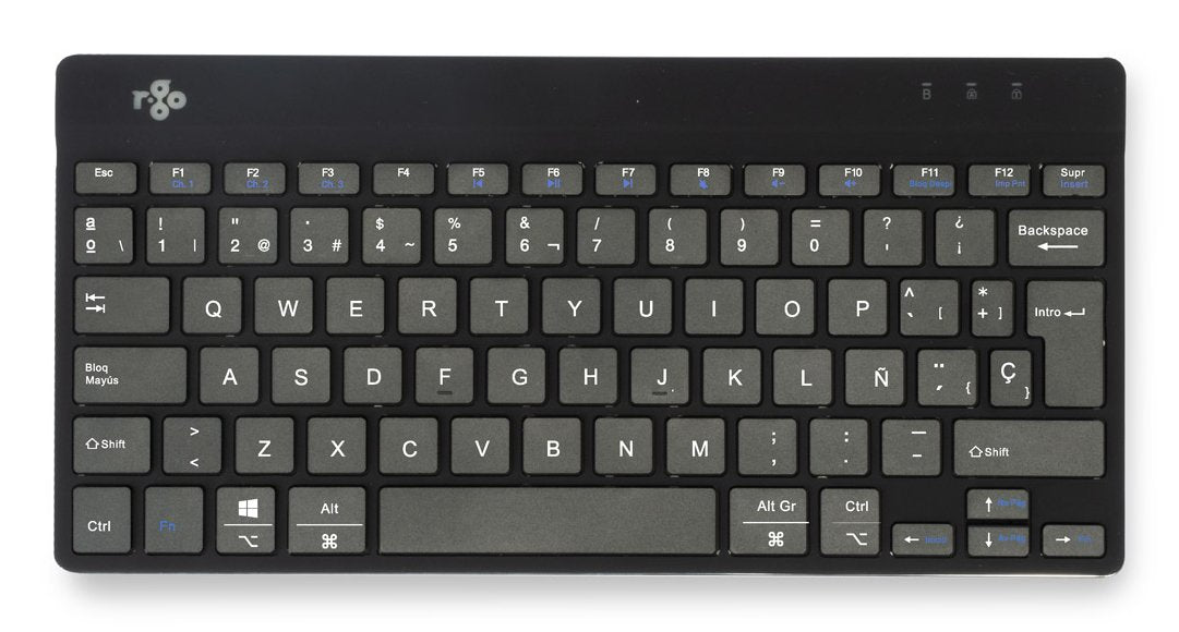 EAN 8719274492320 - R-Go Tools RGOCOESWLBL teclado Universal Español imagen 1