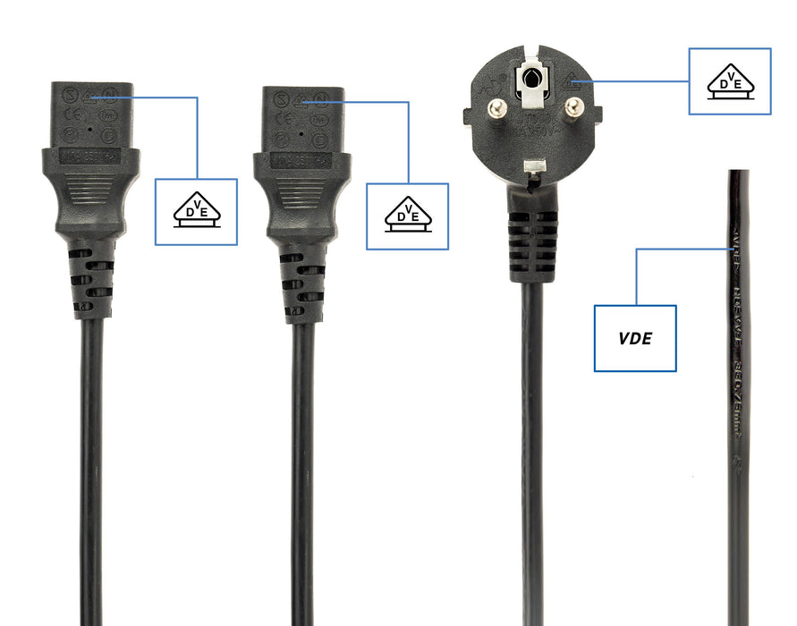 EAN 8716309030151 - Gembird PC-186-ML6 cable de transmisión Negro 2 m CEE7/4 imagen 3