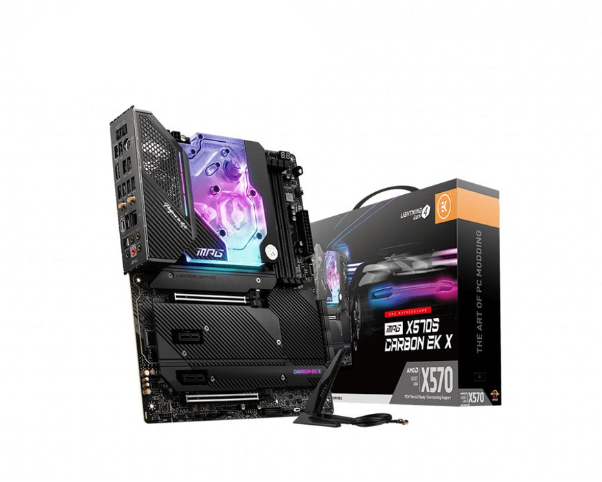 EAN 4719072879136 - MSI MPG X570S CARBON EK X placa base AMD X570 Zócalo AM4 ATX imagen 1
