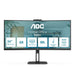 EAN 4038986110273 - AOC V5 CU34V5CW LED display 86,4 cm (34") 3440 x 1440 Pixeles Wide Quad HD Negro imagen 1