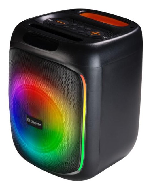 EAN 5706751074332 - Denver BPS-165 Altavoz para fiestas Negro 20 W imagen 1