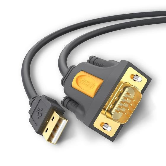 EAN 6957303822102 - Ugreen 20210 cable de serie Negro 1 m USB 2.0 RS-232 imagen 1