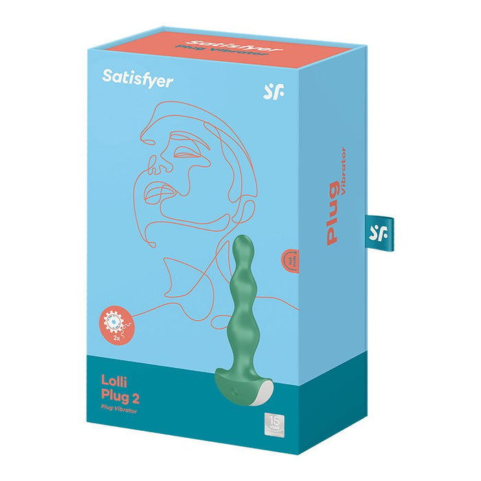 EAN 4061504003252 - Satisfyer Lolli Plug 2 Vibrador anal Verde Silicio 1 pieza(s) imagen 4